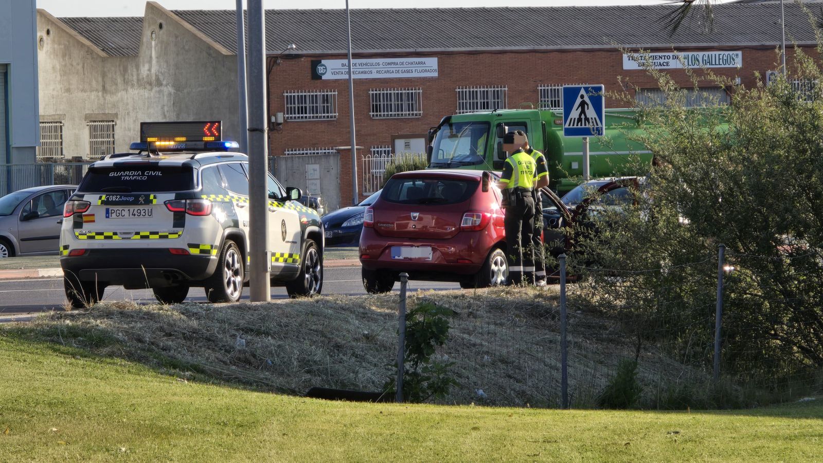 Accidente en Carbajosa de la Sagrada