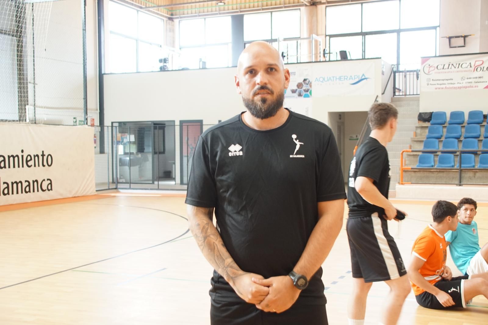 Primer entrenamiento del BM Salamanca en la temporada 2025/26