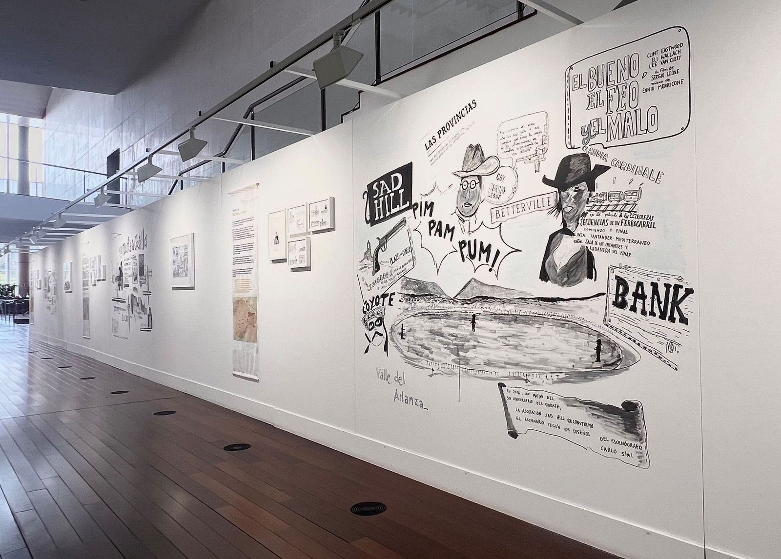 ExposiciónaUn viaje cinematográfico por Castilla y León: descubre las rutas de película en una nueva exposición en el Centro Cultural Miguel Delibes. Foto: Junta CYL+'Un+viaje+de+película'+