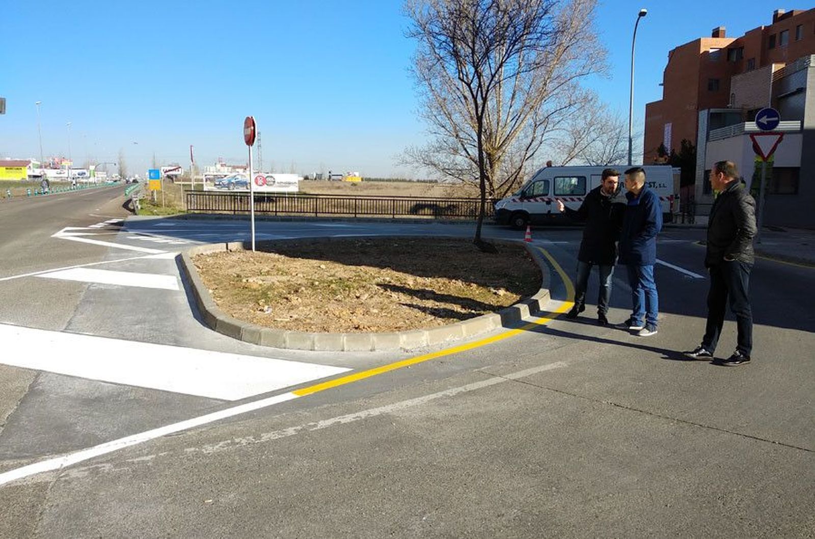 Cañaveral rotonda primero mayo