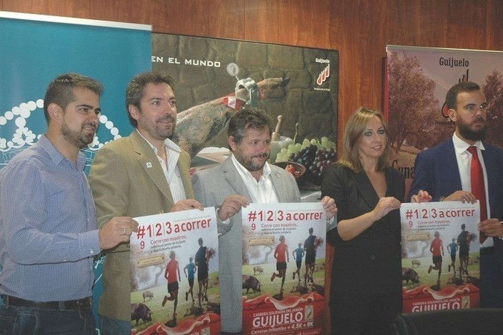 La primera carrera solidaria del Jamón de Guijuelo apuesta por las familias
