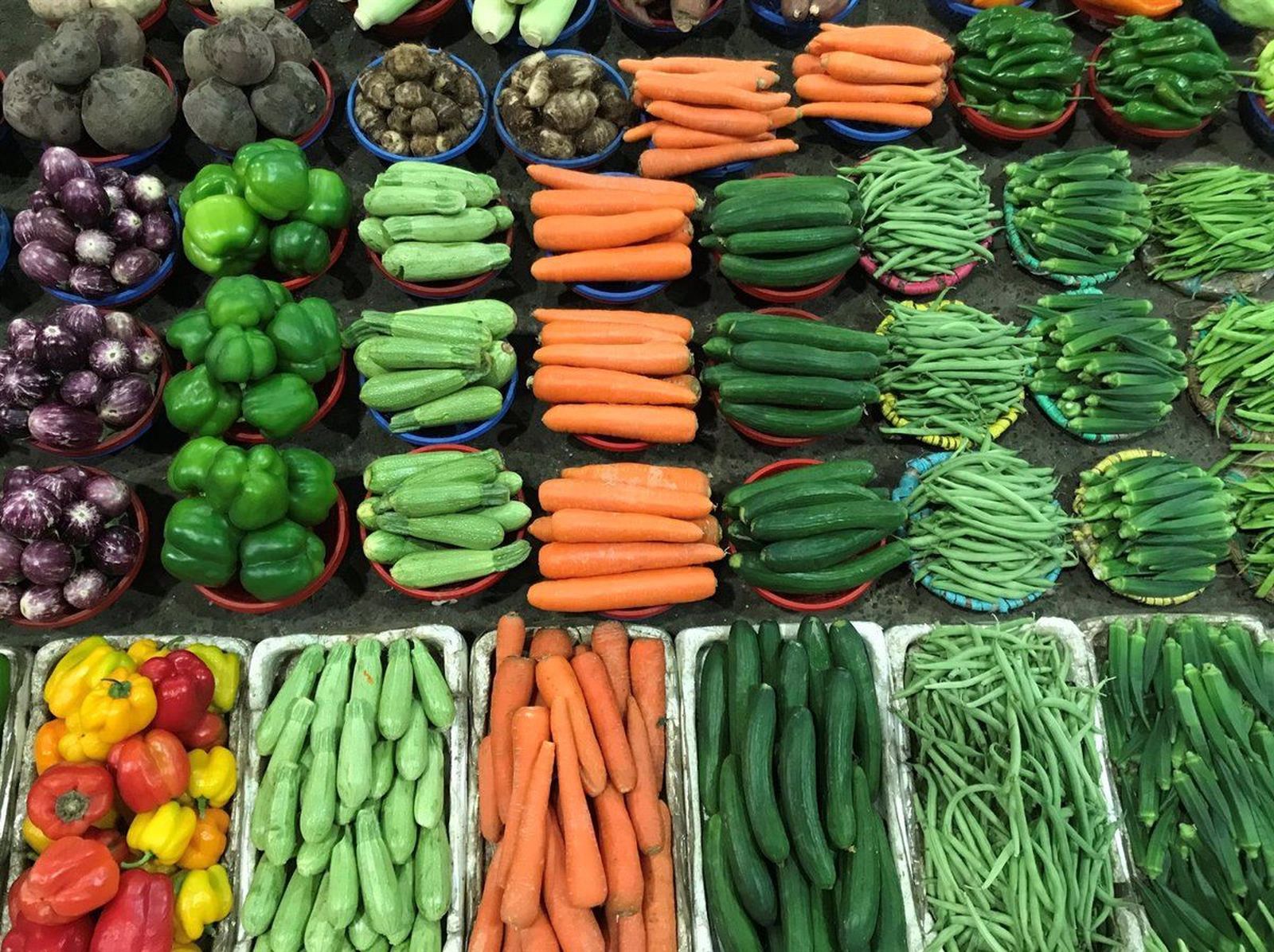 Frutas y hortalizas