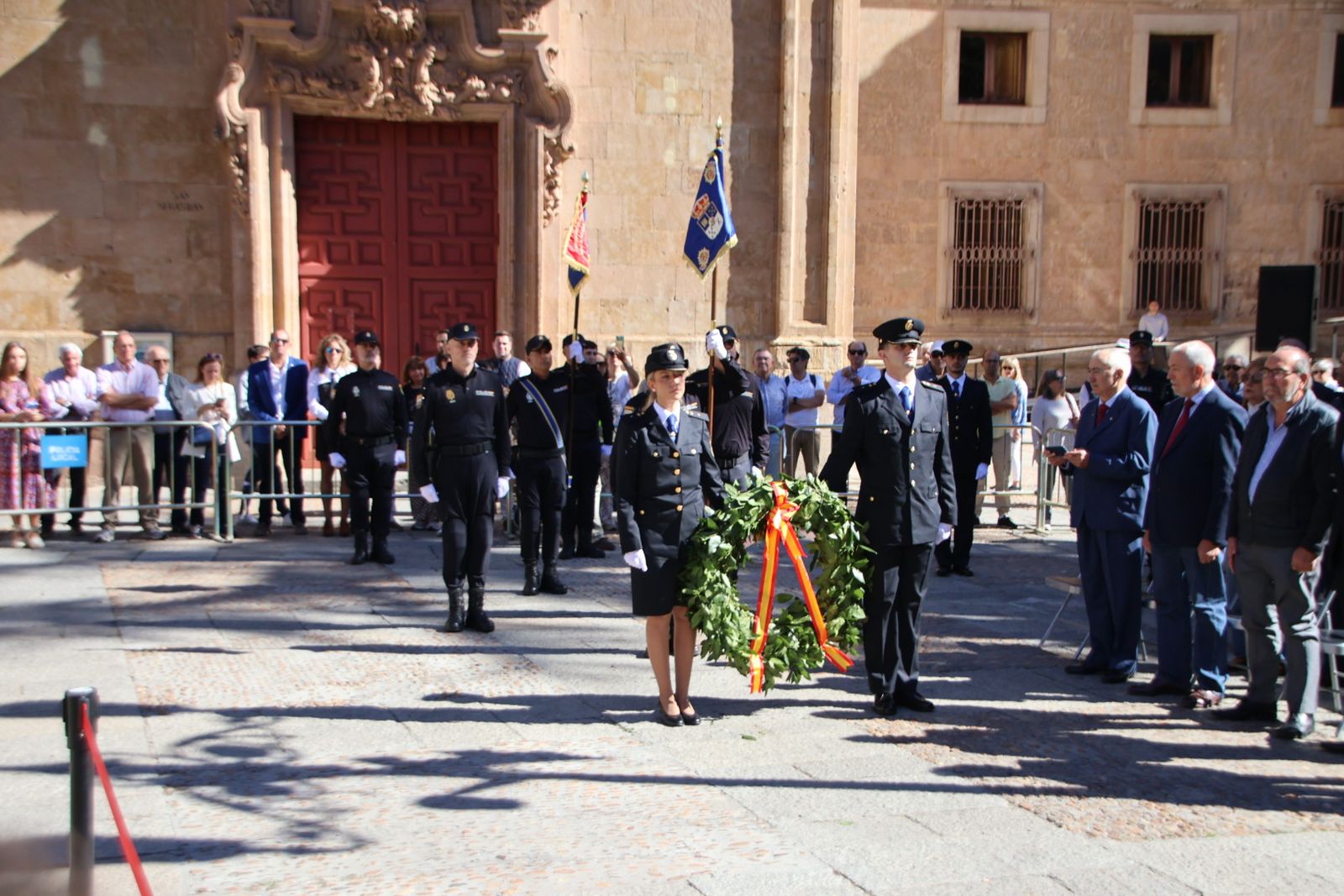 Acto institucional conmemorativo del Día de la Policía Nacional