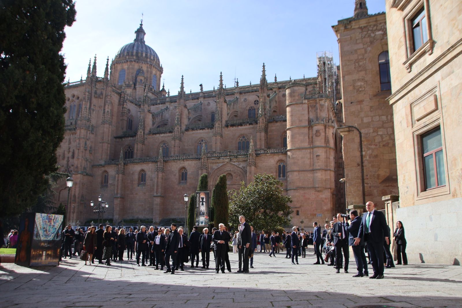 Investidura de Sergio Mattarella como doctor 'honoris causa' de la USAL con la presencia del Rey Felipe VI