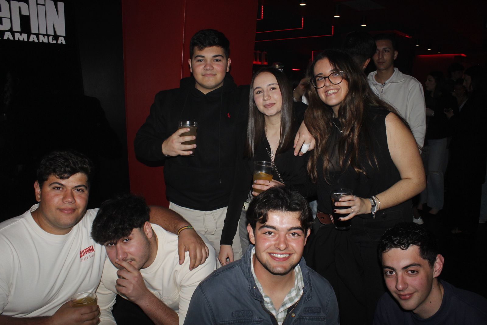 Salamanca de noche, sabado 14 de marzo