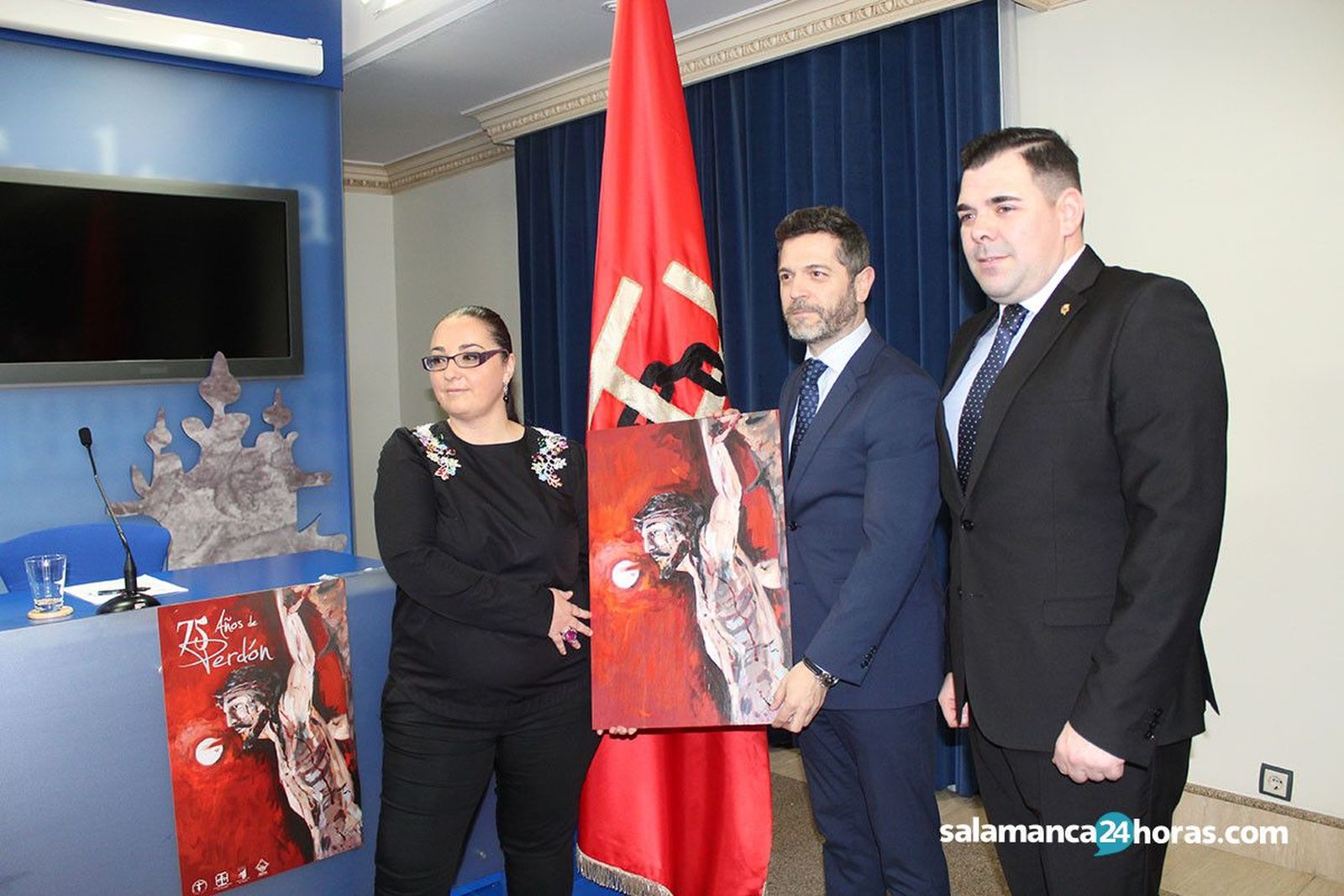 Presentacion cartel 75 años hermandad de nuestro padre jesus del perdon1