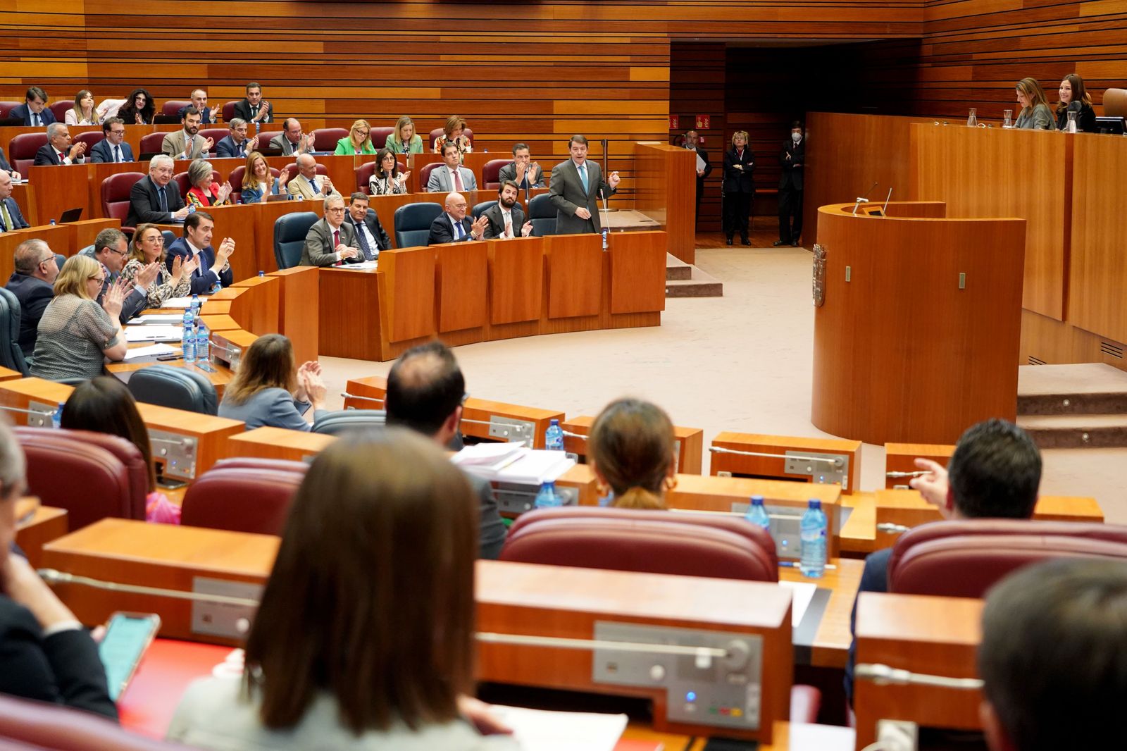 Pleno de las Cortes. Leticia Pérez. ICAL Pleno de las Cortes. Leticia Pérez. ICAL