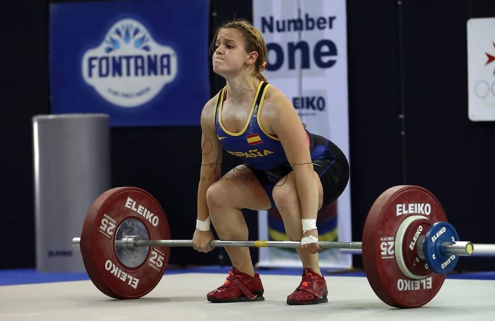 Laura García Rincón, haltera salmantina.