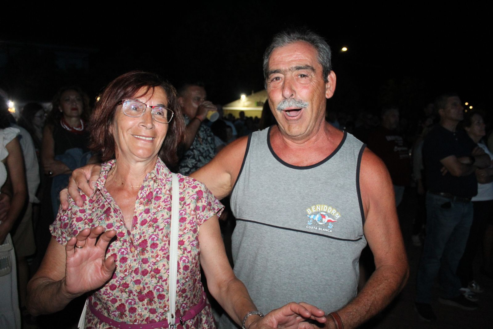 Salamanca de noche, jueves 21 de agosto