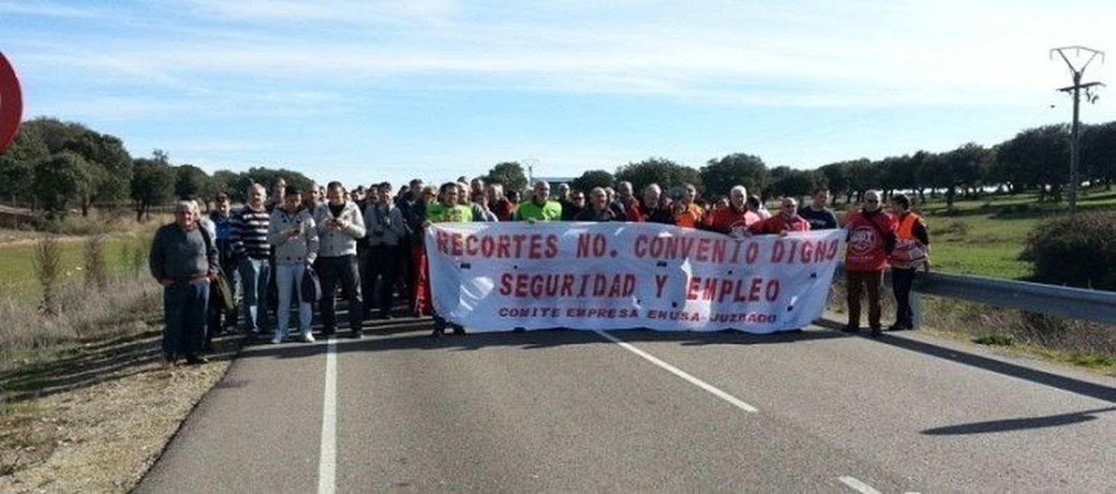 Tercera jornada de huelga en la fábrica de combustible nuclear