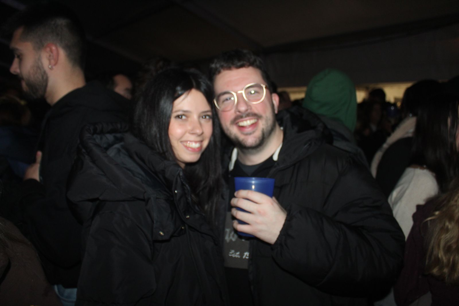 Salamanca de noche, sábado 7 de febrero