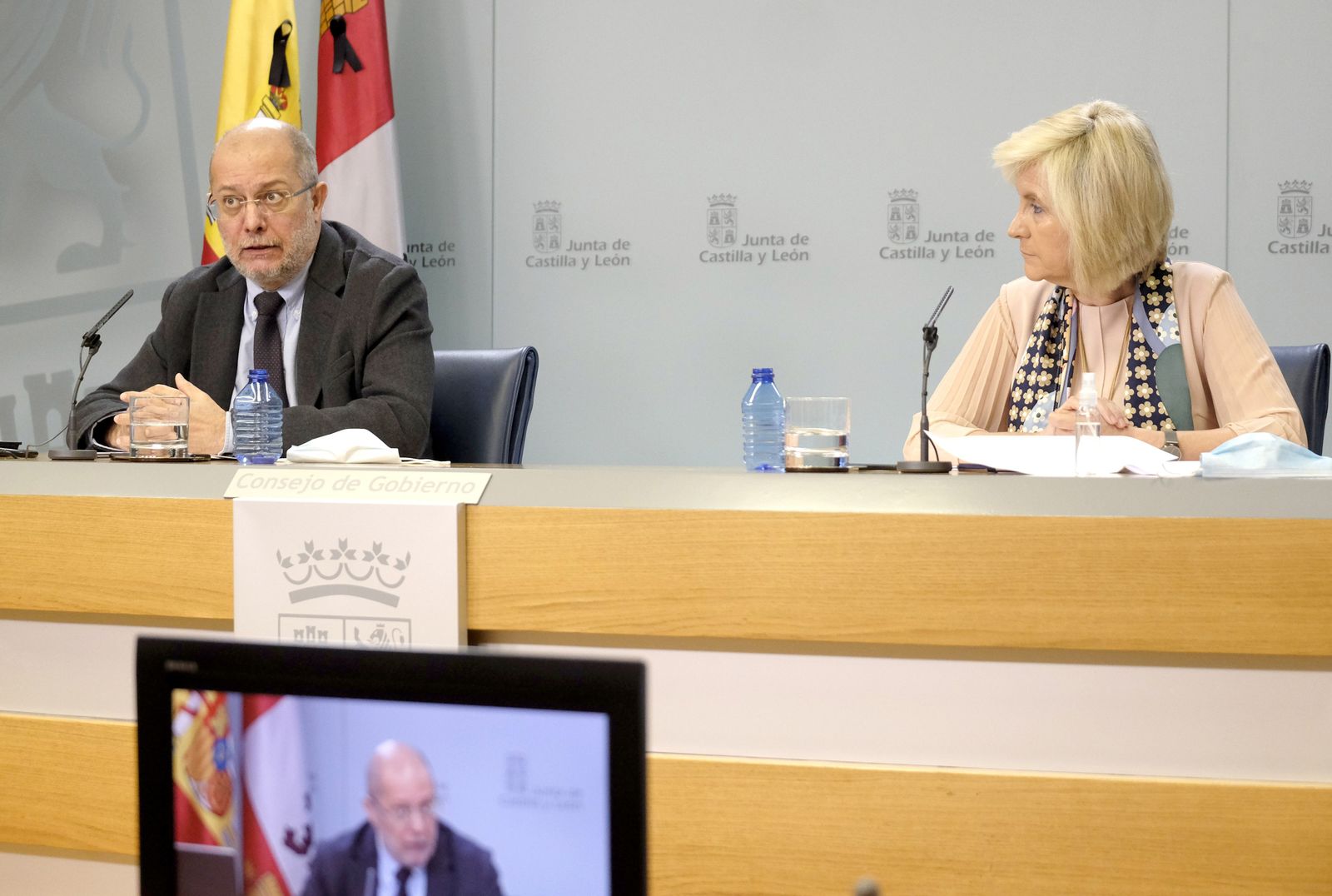 Francisco Igea y Verónica Casado