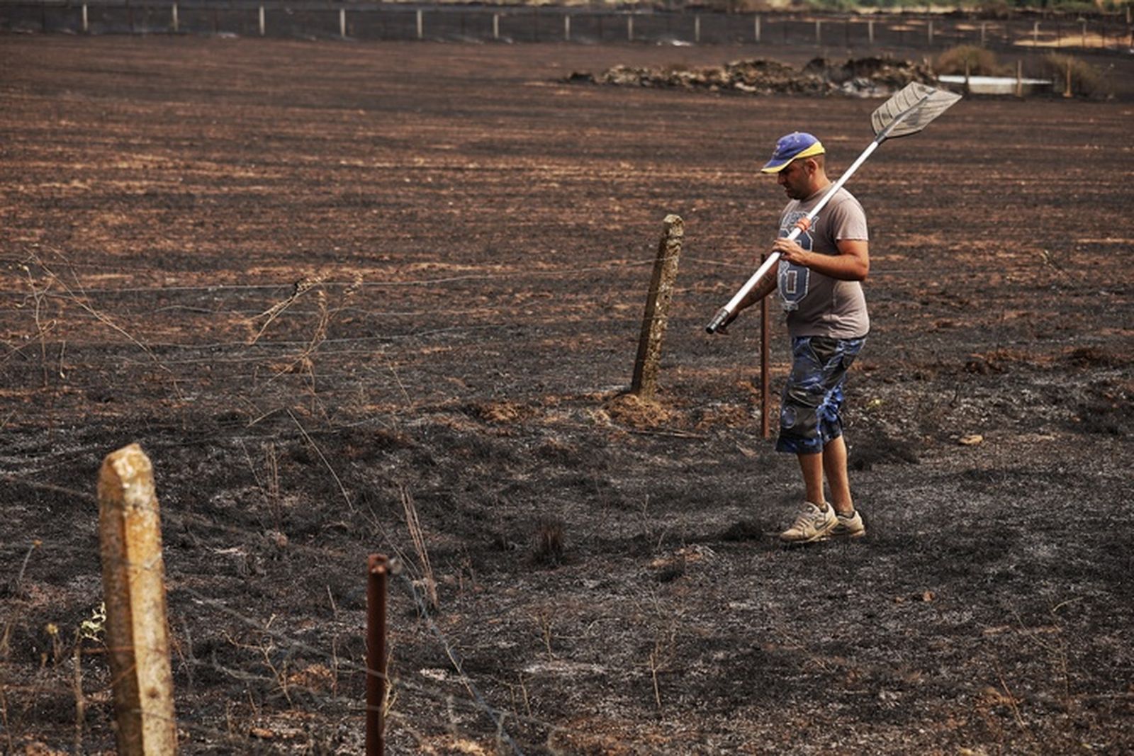 Así ha sido la actución de los Servicios de Extinción para sofocar el incendio en Castillejo de Martín Viejo