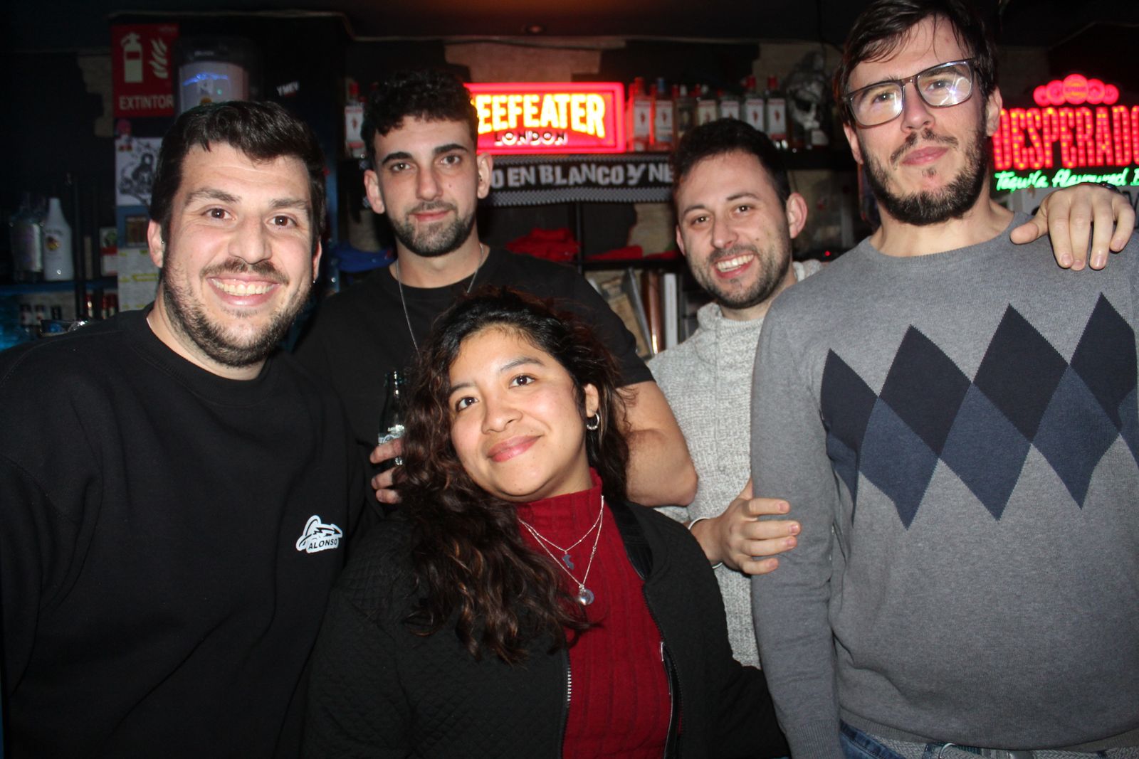 Salamanca de noche, sabado 24 de enero