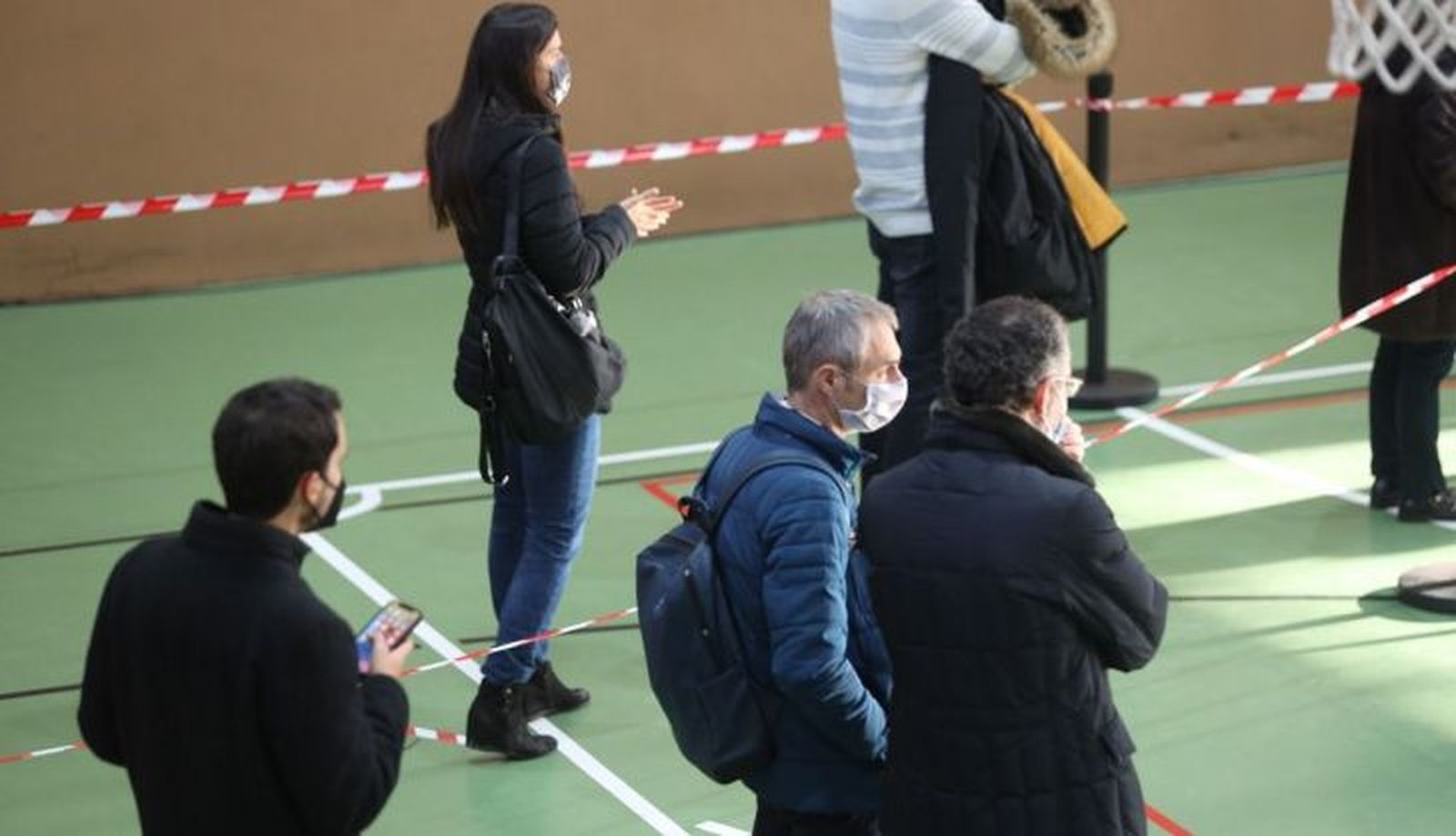 Inicio de las pruebas del coronavirus por el cribado masivo en la Universidad de Salamanca