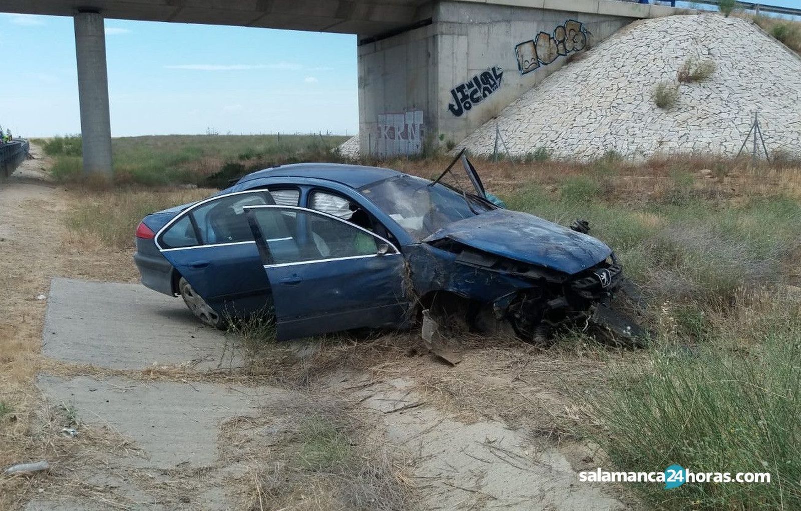Salida de vía en Ventosa de Río Almar 3