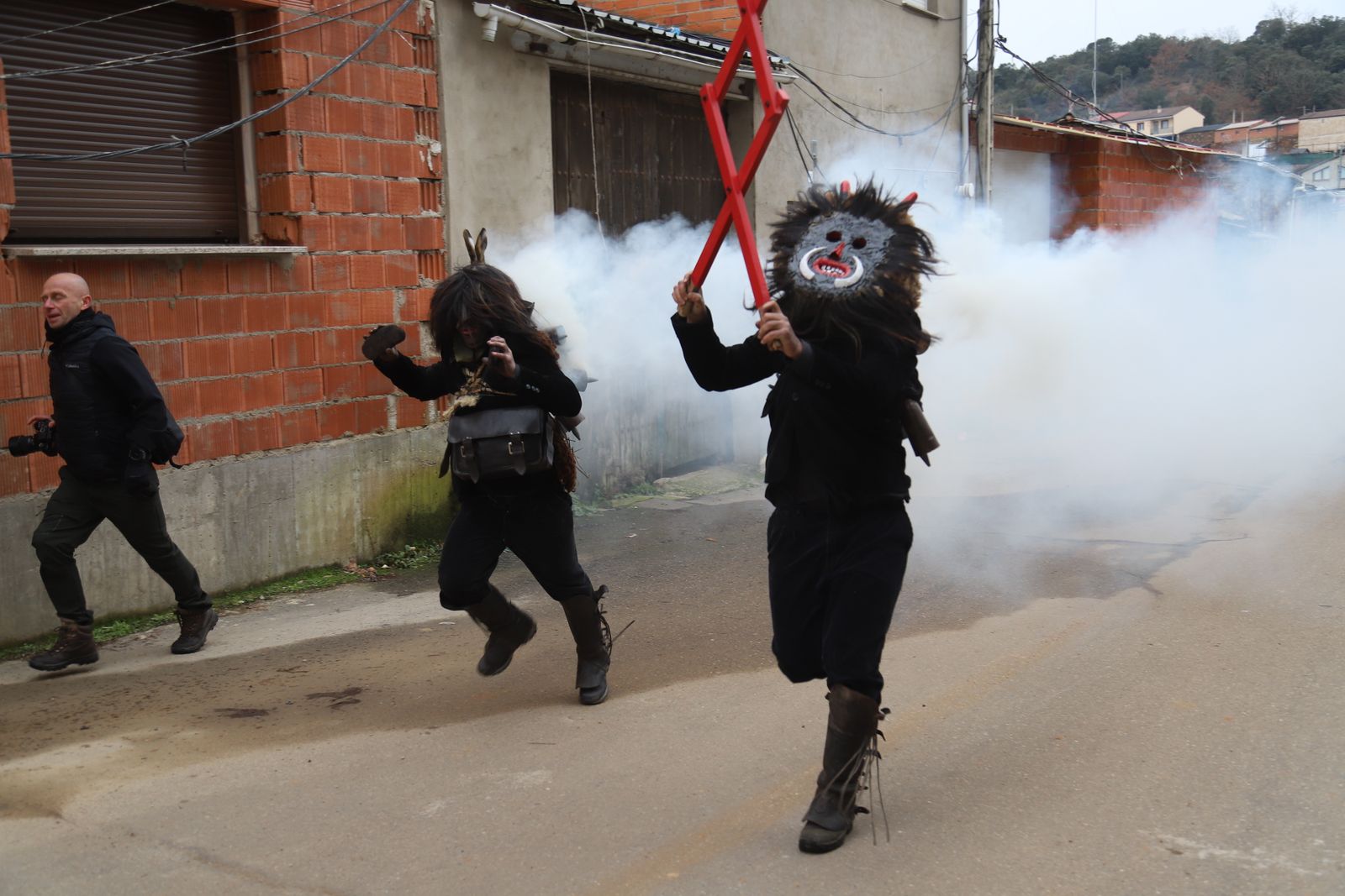 GALERÍA | Los Carochos de Riofrío de Aliste, la tradición que vuelve a cobrar vida en imágenes