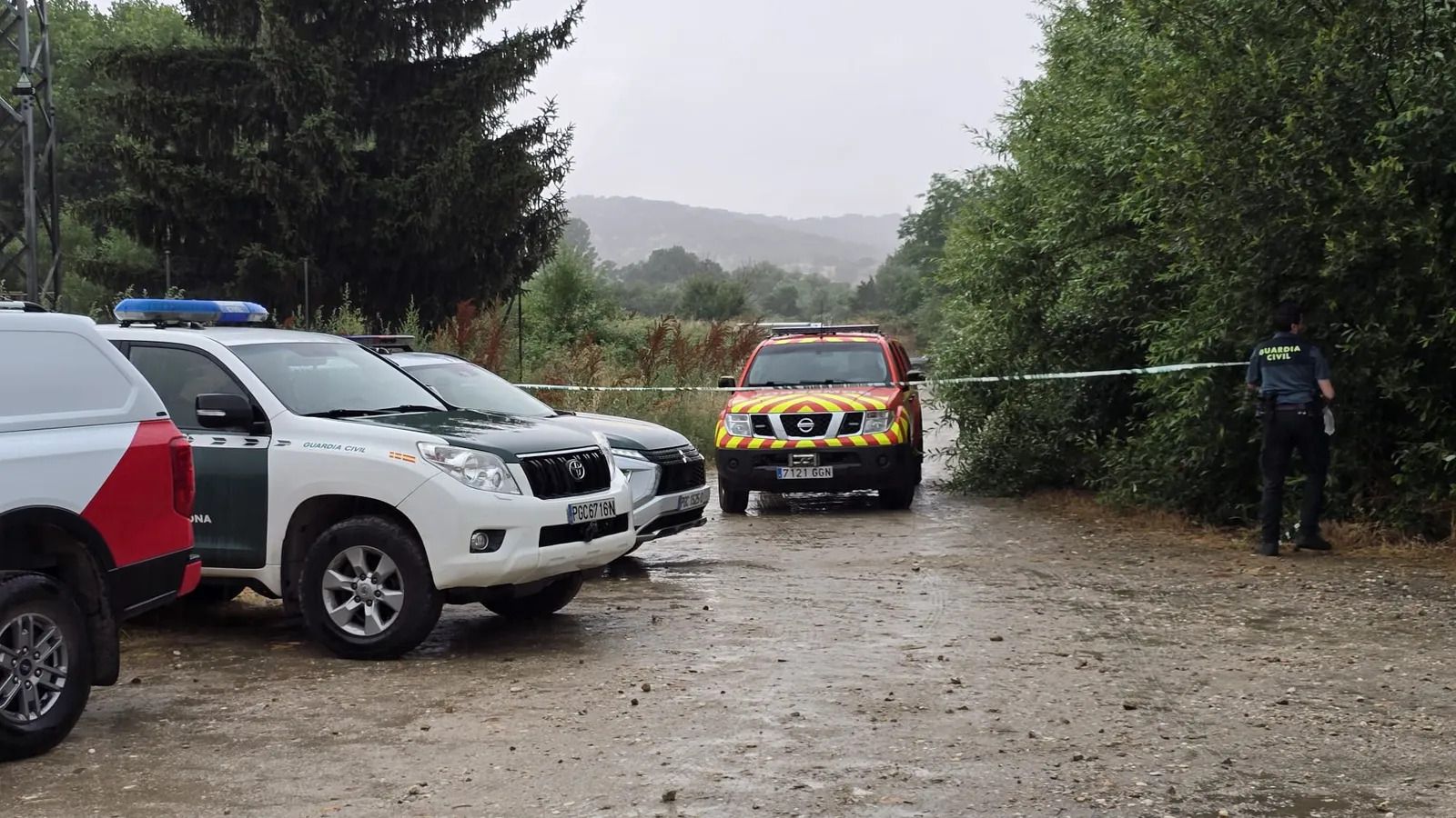 Dispositivo de búsqueda de la Guardia Civil