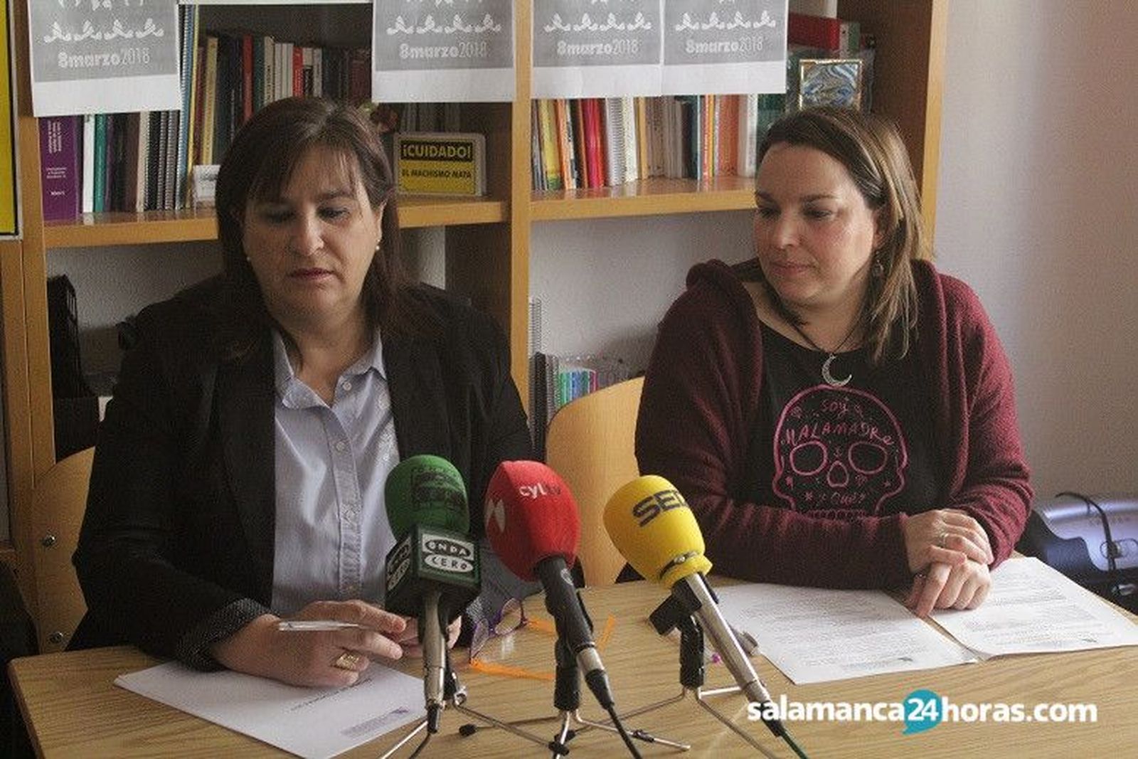 Manuela Torres y Raquel López