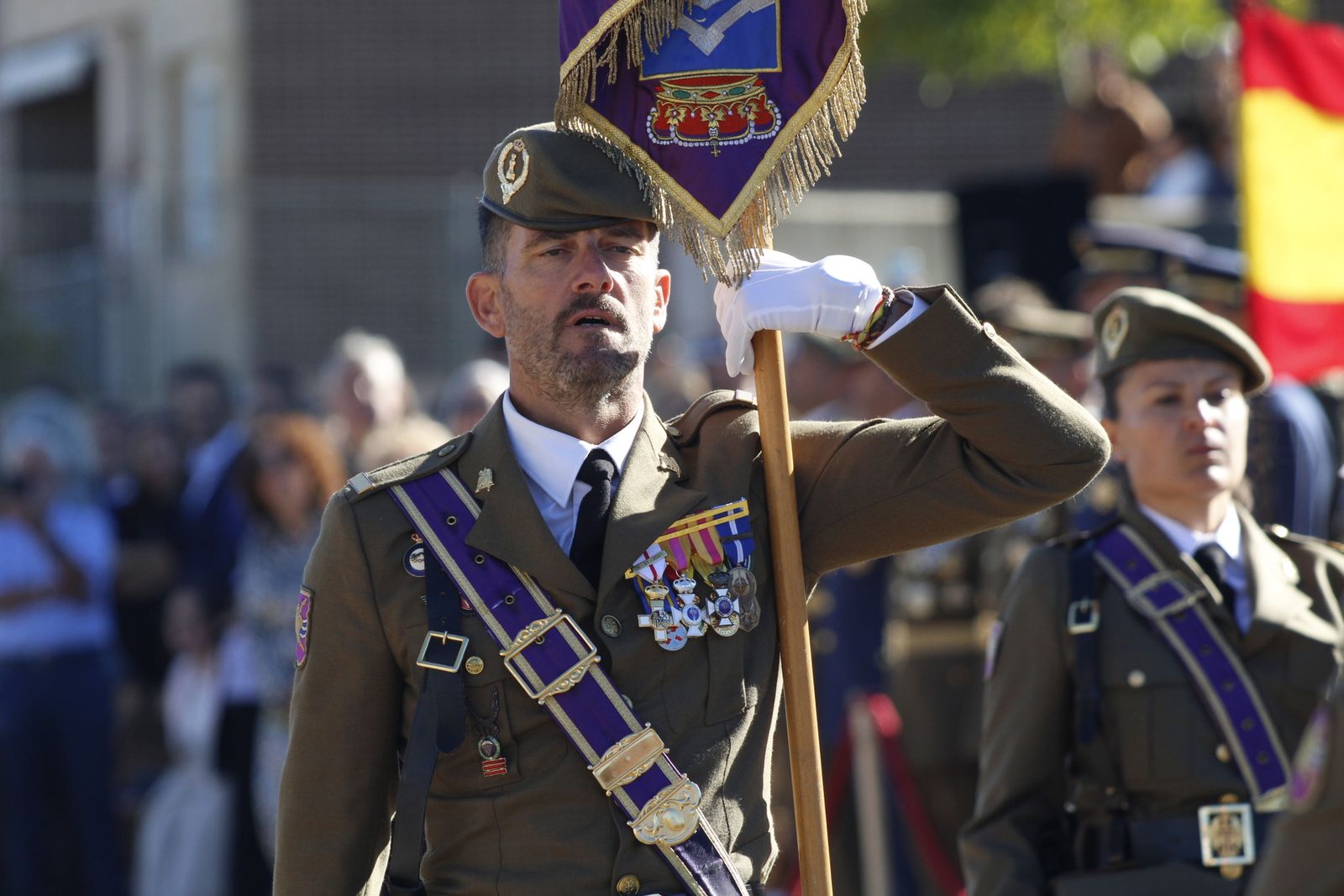 Villamayor jura de bandera