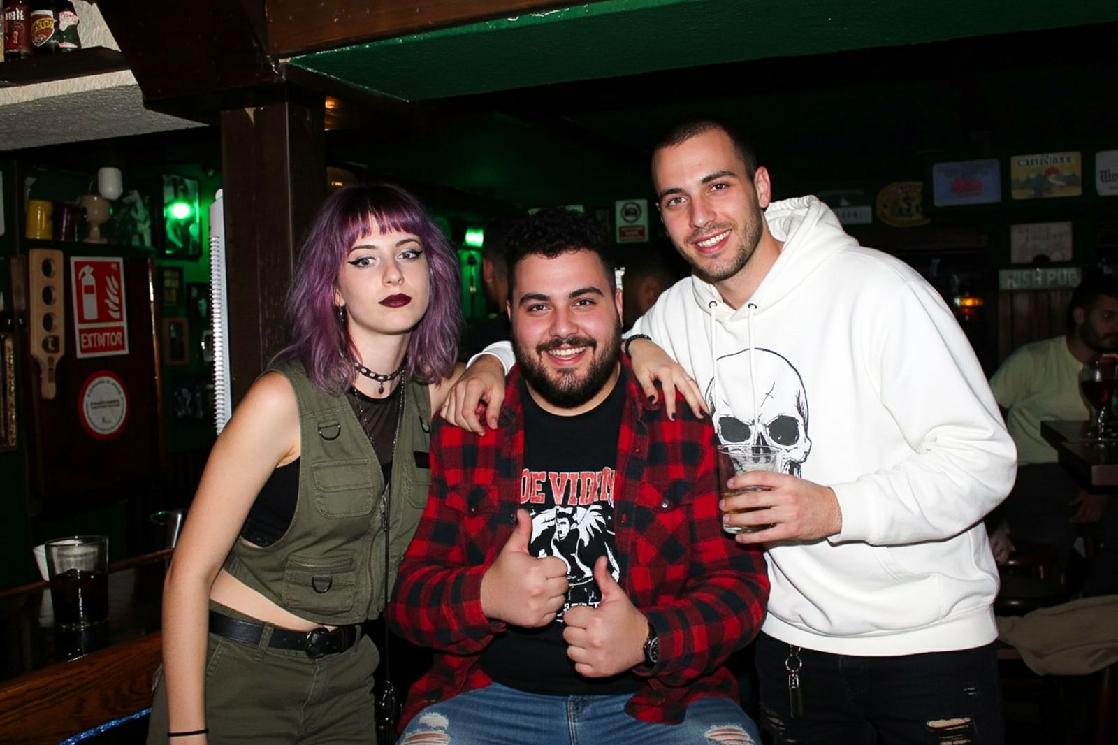 Salamanca de noche, viernes 31 de octubre