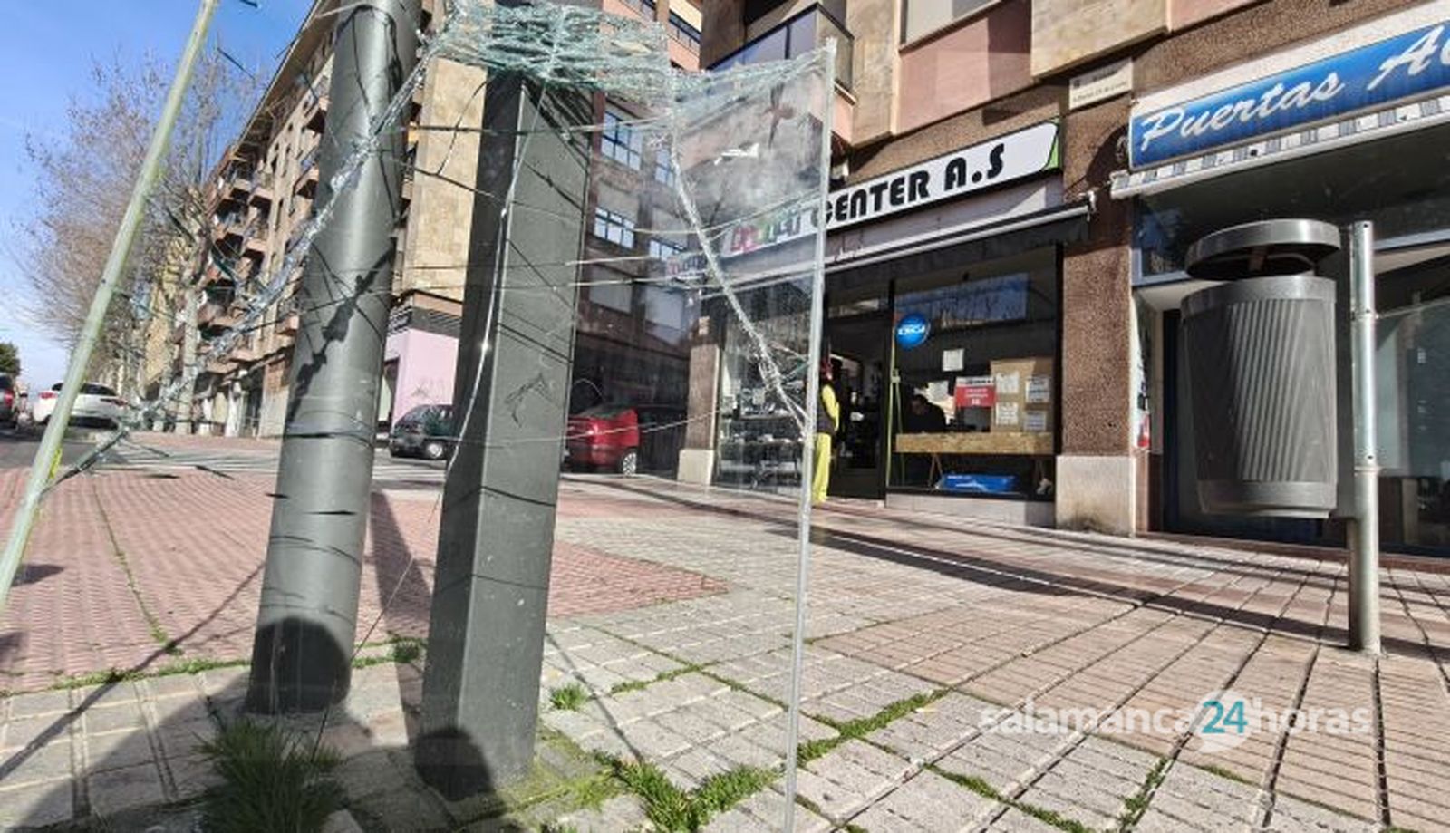Robo en una tienda de Alfonso IX de León