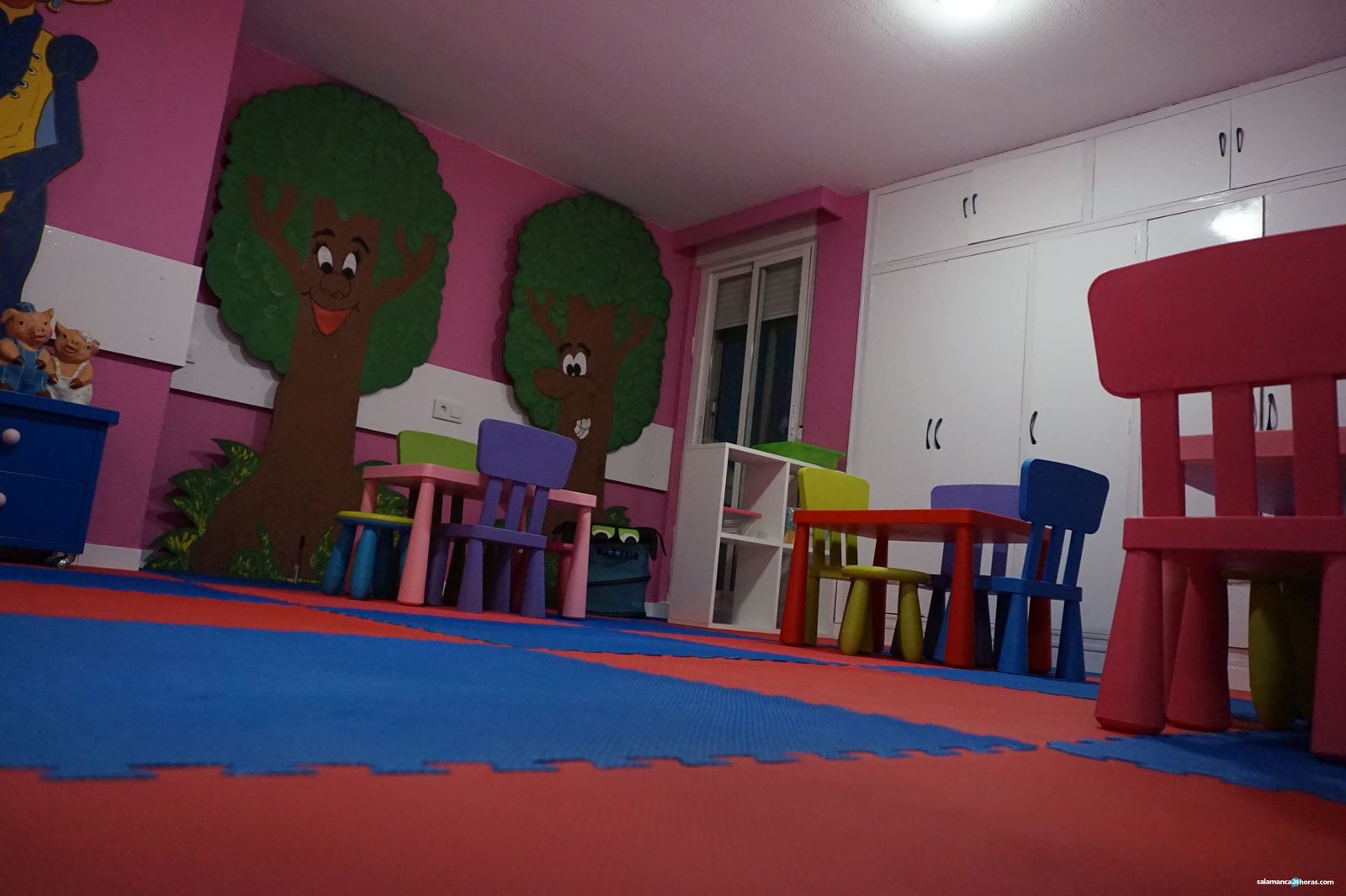 Una de la salas de la sede de la CAI en Santa Marta de Tormes