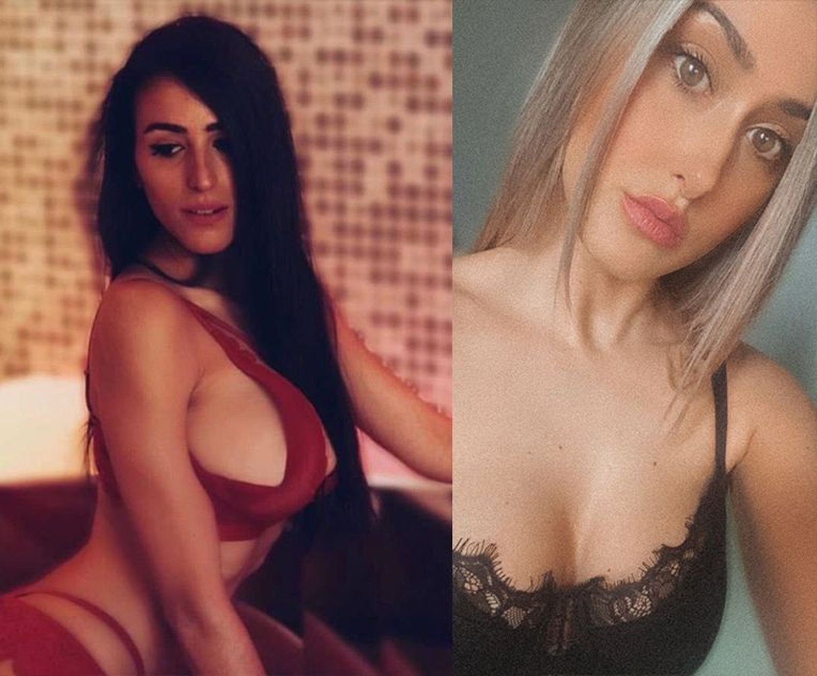 Sara Luengo y Elshamor, modelos de OnlyFans que trabajan en Salamanca.