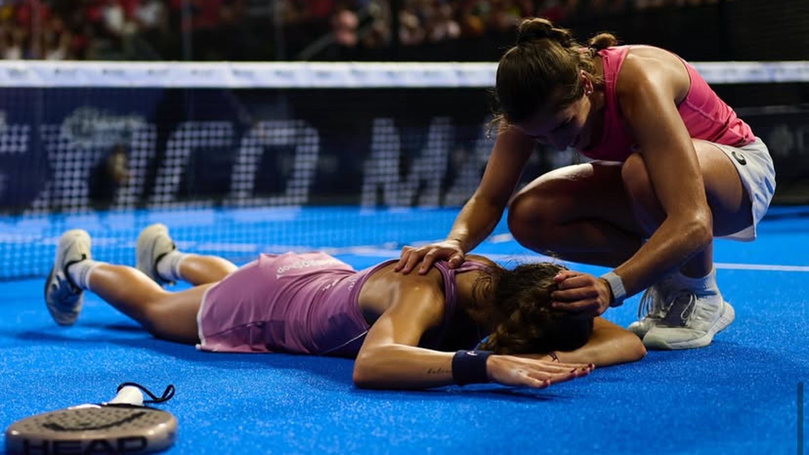 Carmen Goenaga y Bea Caldera, en el Premier Major de Acapulco