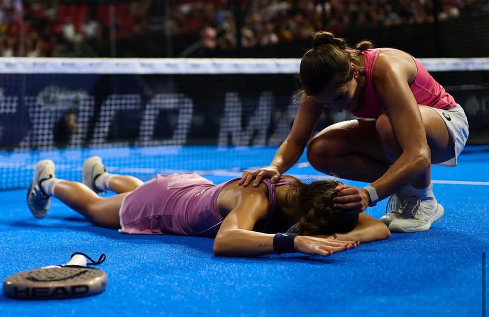 Carmen Goenaga y Bea Caldera, en el Premier Major de Acapulco