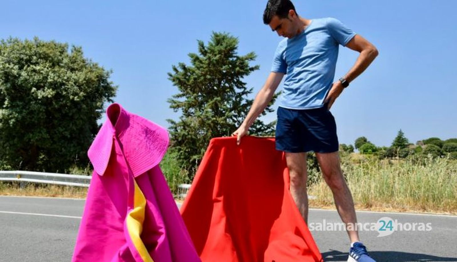 El novillero salmantino Juan Antonio Pérez Pinto ante su cita con Las Ventas El novillero salmantino Juan Antonio Pérez Pinto ante su cita con Las Ventas