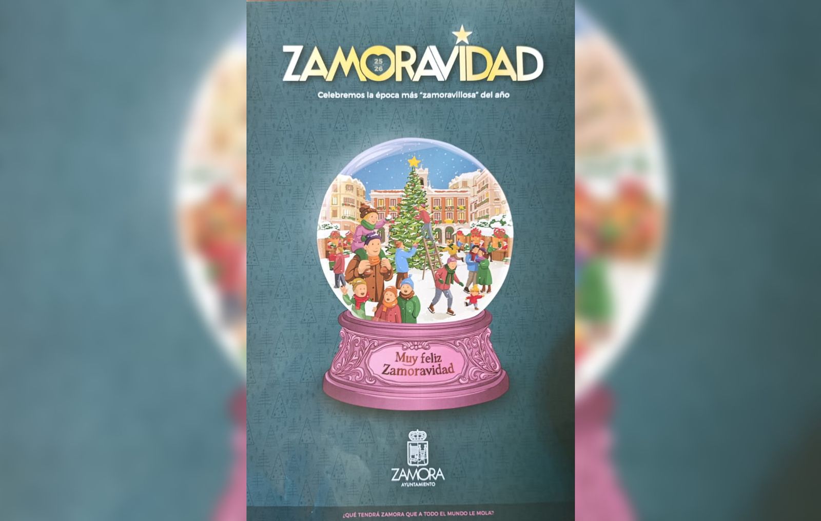 Cartel del programa de Navidad en Zamora 2025 - 2026
