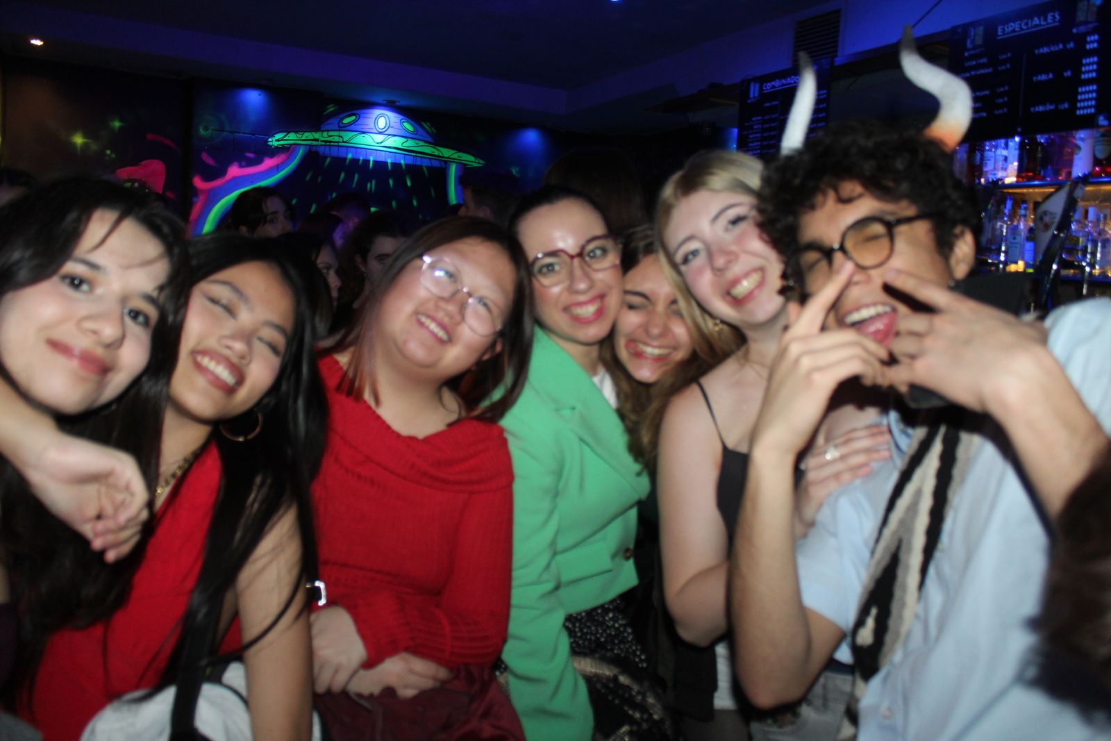 Salamanca de noche, sabado 28 de febrero