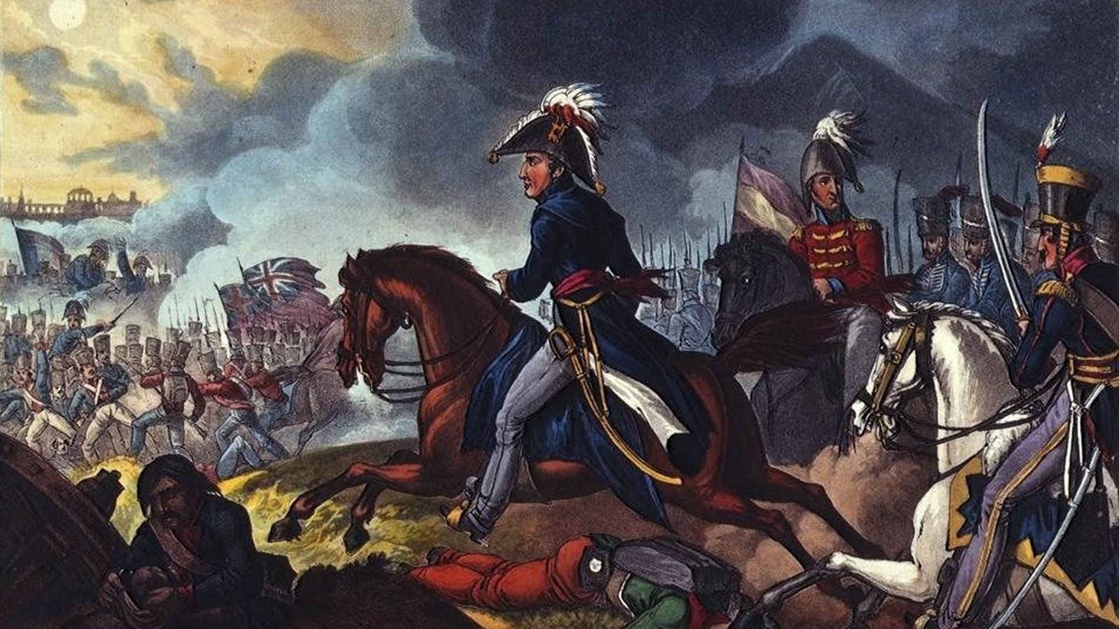 Wellington en la Batalla de Salamanca (22 de julio de 1812)
