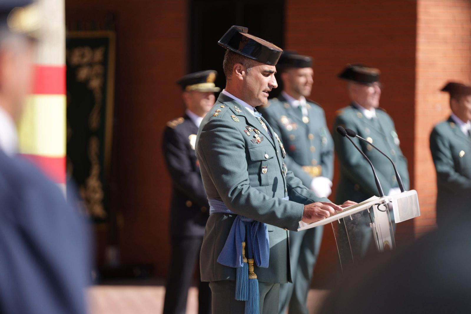 Salamanca rinde honores a la Guardia Civil en la Celebración de su Patrona