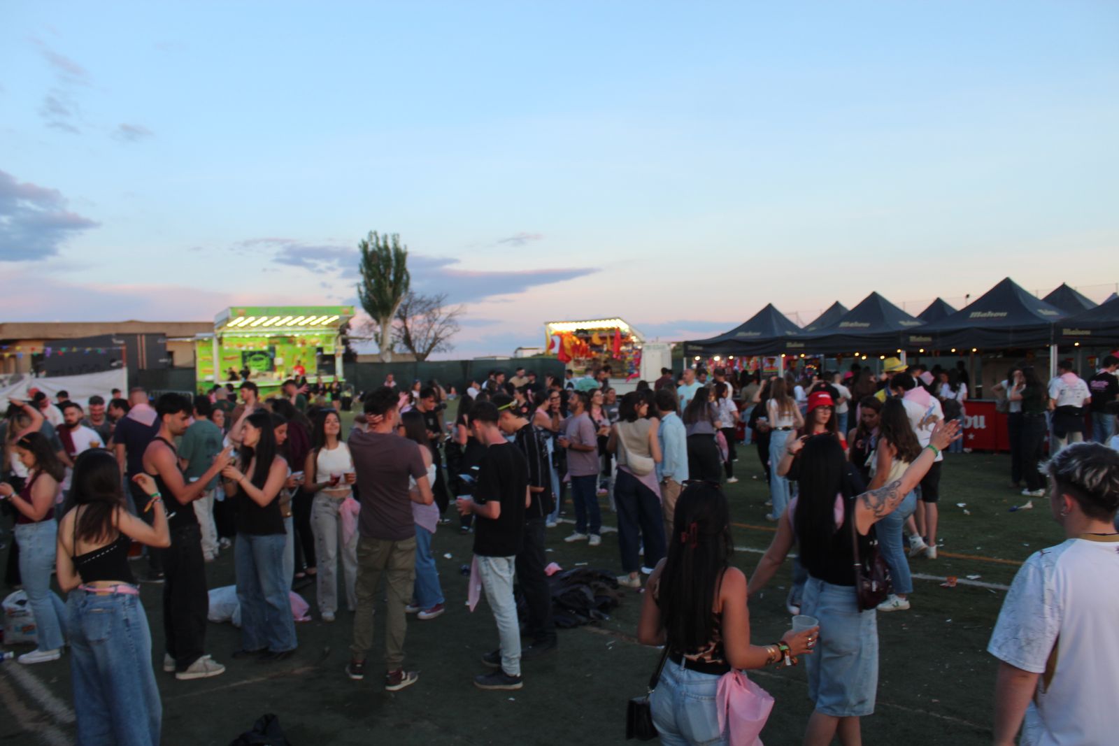 Salamanca de noche, sábado 18 de abril