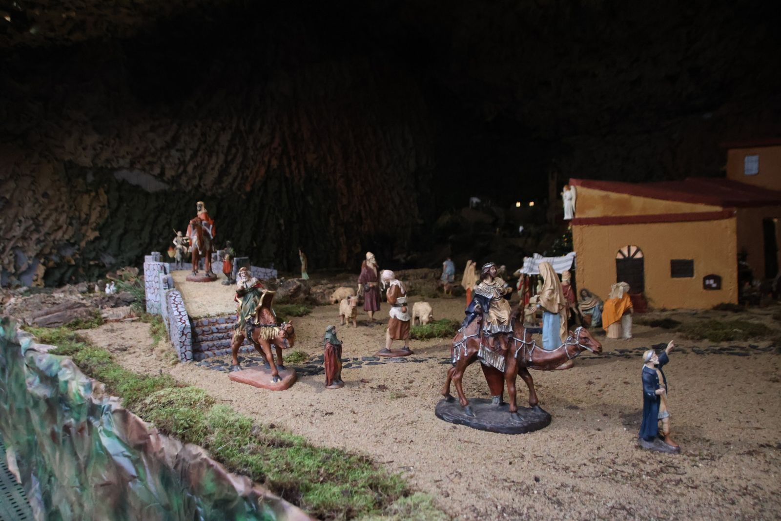 Portal de Belén en el cuartel de los militares