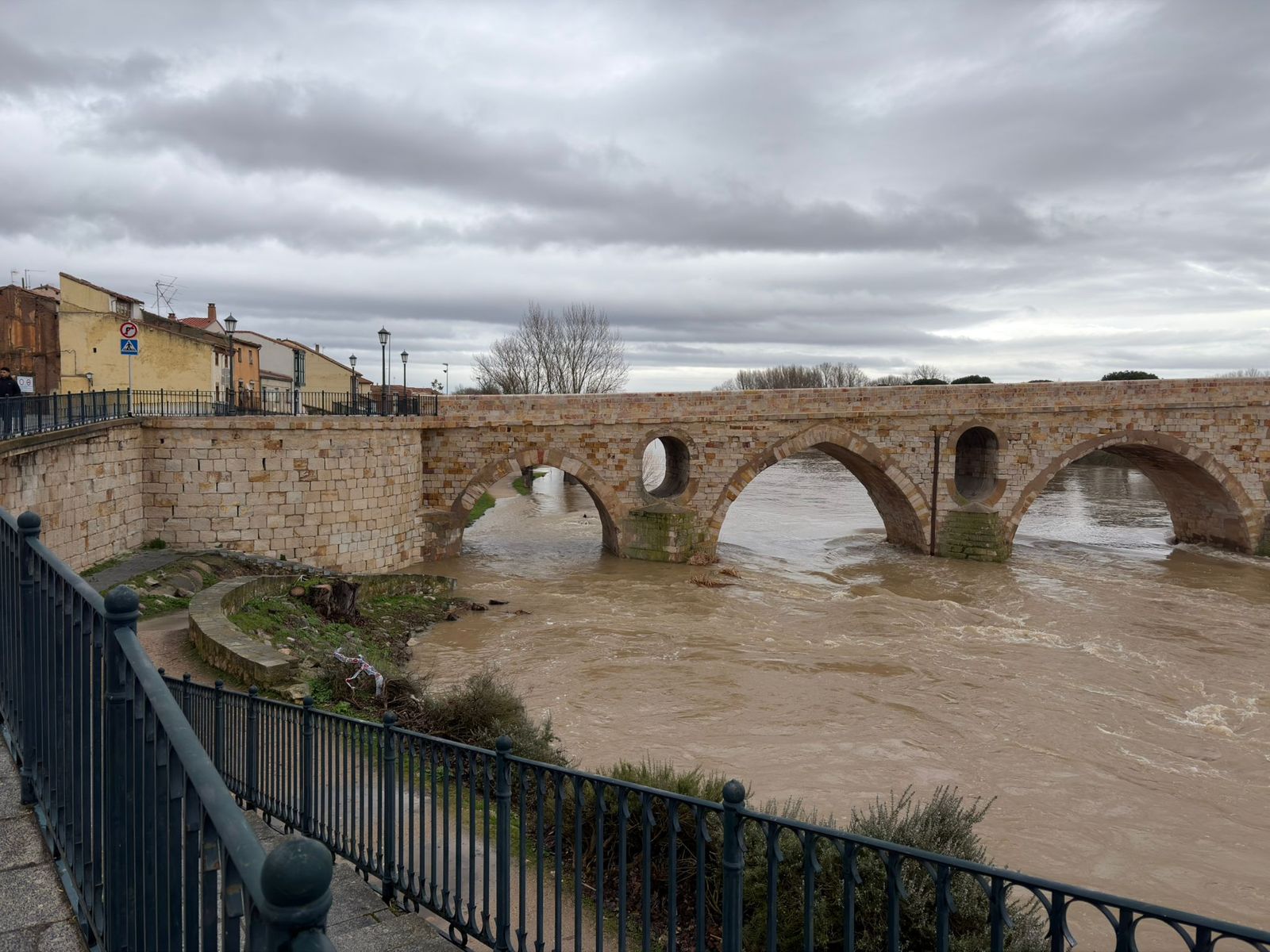 Imagen del Duero a su paso por la capital