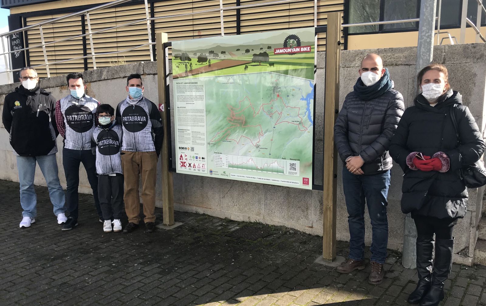 Presentacion Ruta BTT Jamontain Bike en Guijuelo