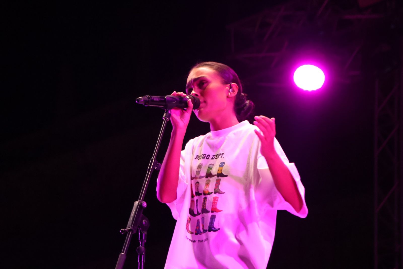 Concierto de Marta Santos en la Plaza Mayor 