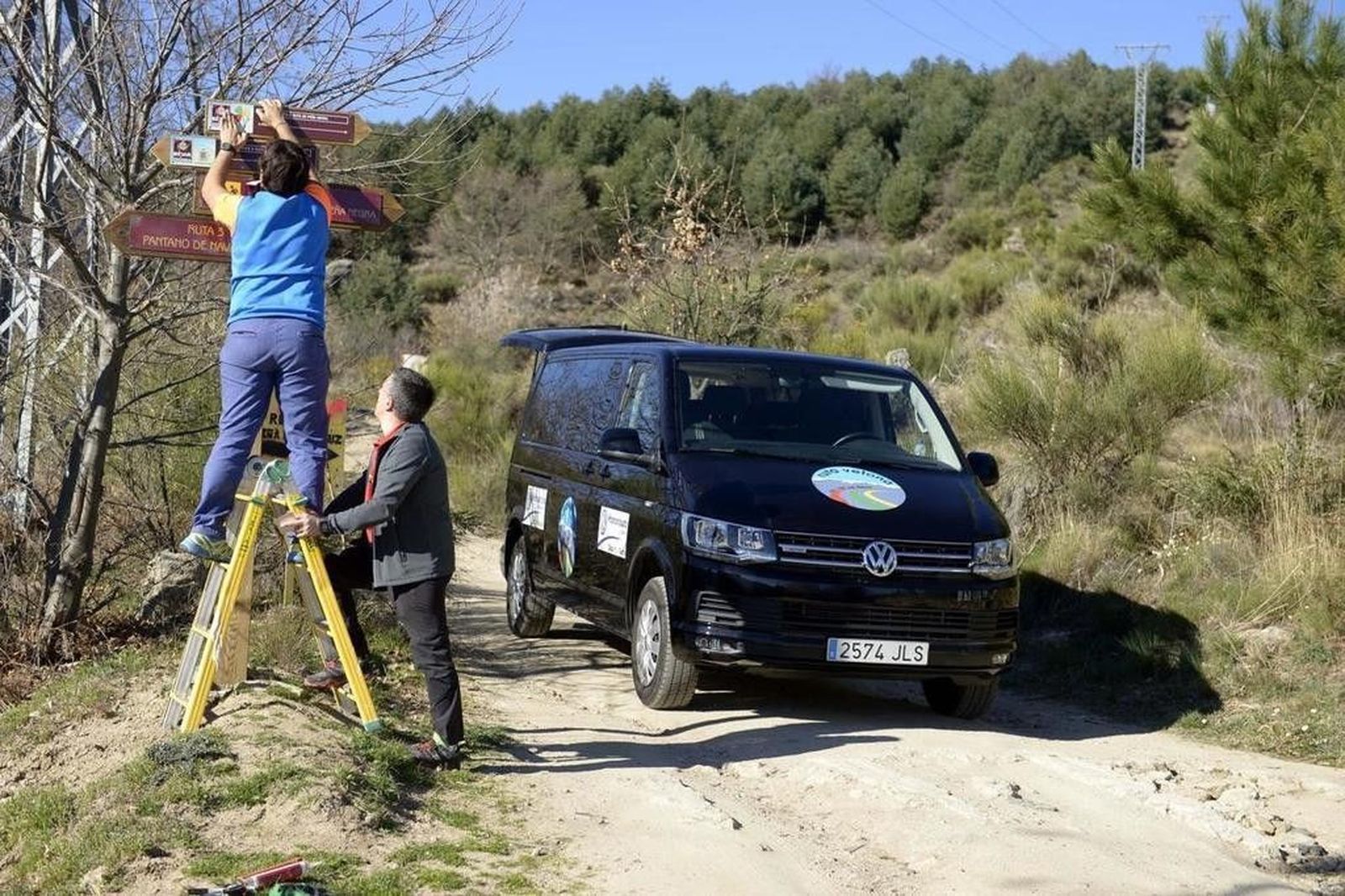 Finalizan los trabajos de señalización de la Ruta Vetona