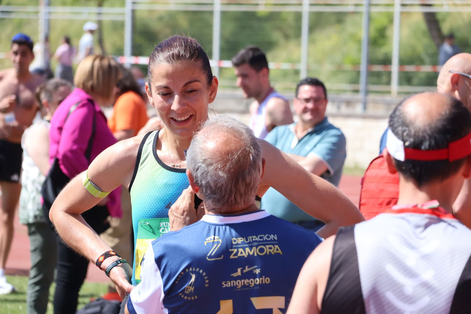 GALERÍA | Revive en imágenes la llegada a meta de los atletas en la Media Maratón de Zamora