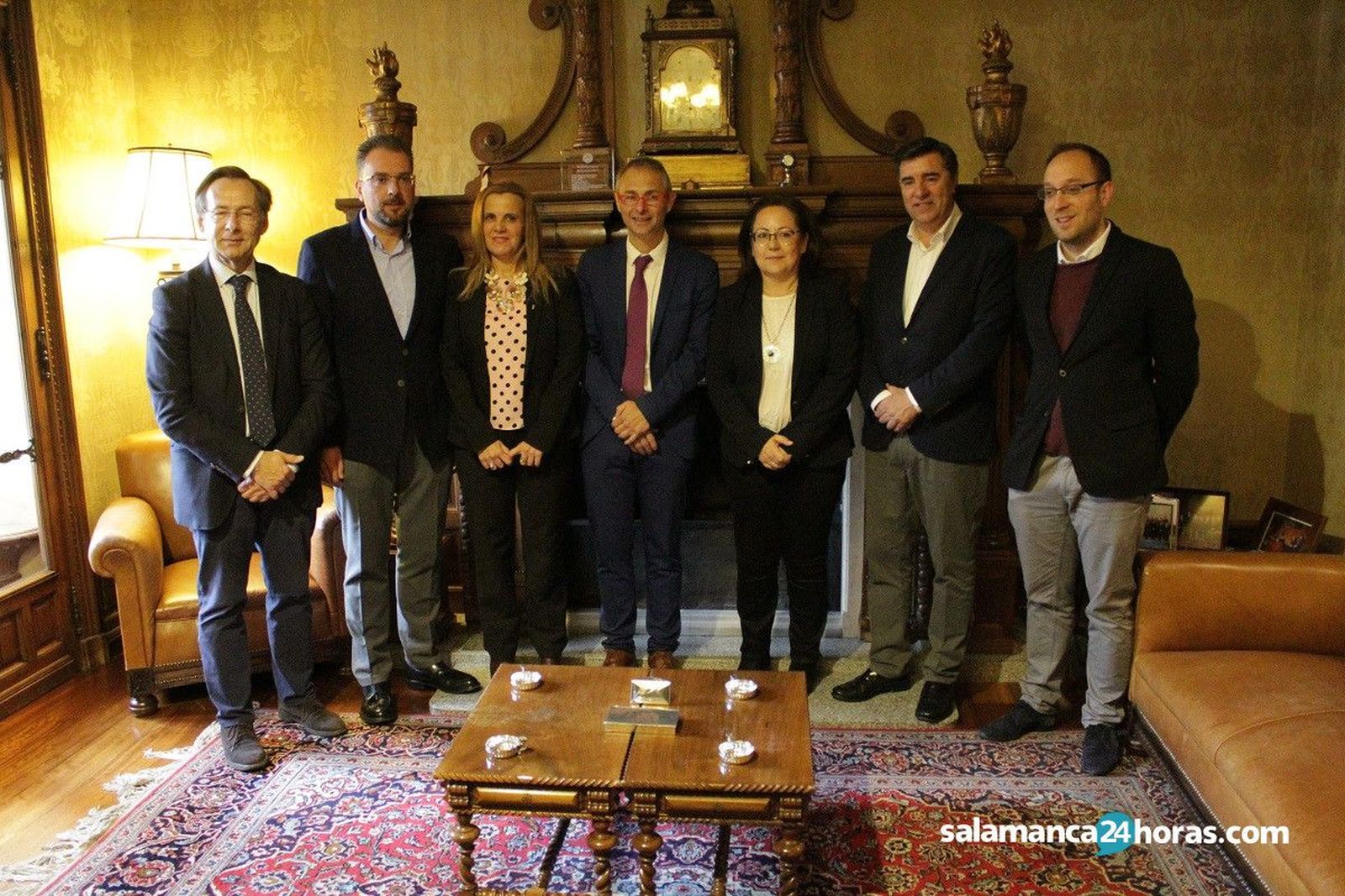 Parlamentarios salmantinos en la USAL