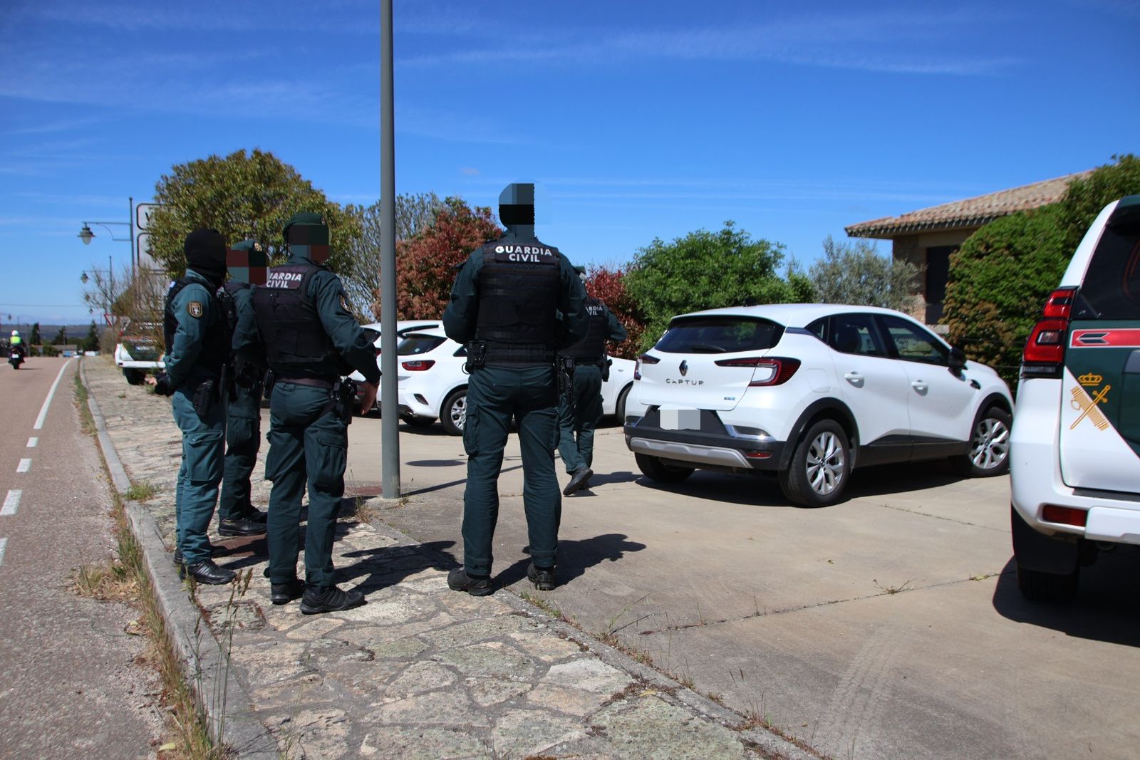 Registran un chalet de grandes dimensiones propiedad de José Luis Pascual en Trabanca