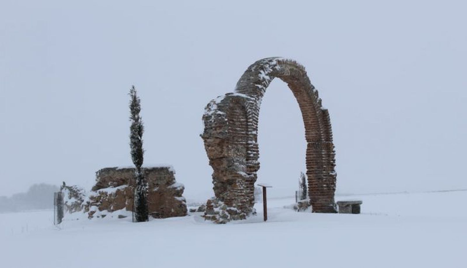 Nieve en Santiago de la Puebla 