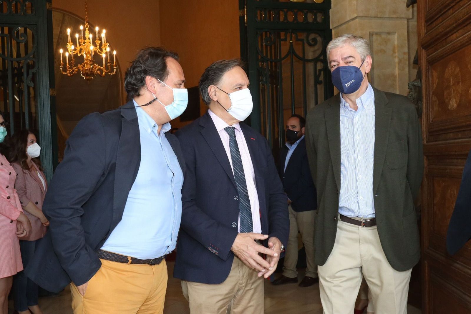 Recepción en el Ayuntamiento de Salamanca al Perfumerías Avenida tras proclamarse campeón de la Liga Endesa Femenina