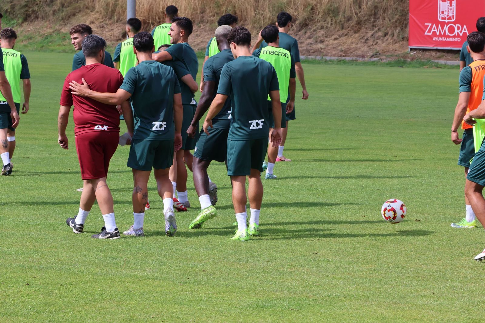 Primer entrenamiento Zamora CF 25-26