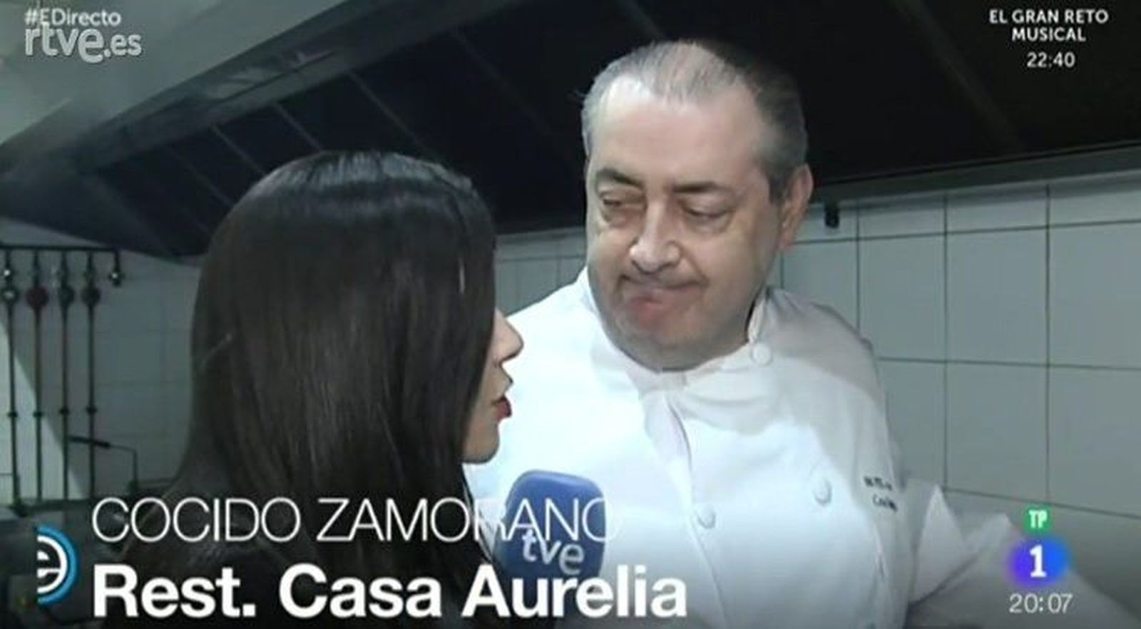 El cocido zamorano de Casa Aurelia se cuela en España Directo con motivo de la V Semana del Puchero