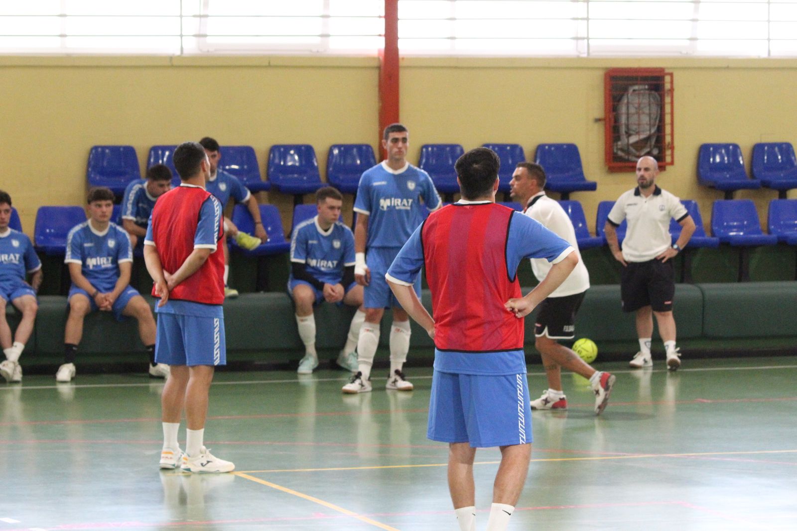 Inicio de entrenamientos del Salamanca Fútbol Sala.