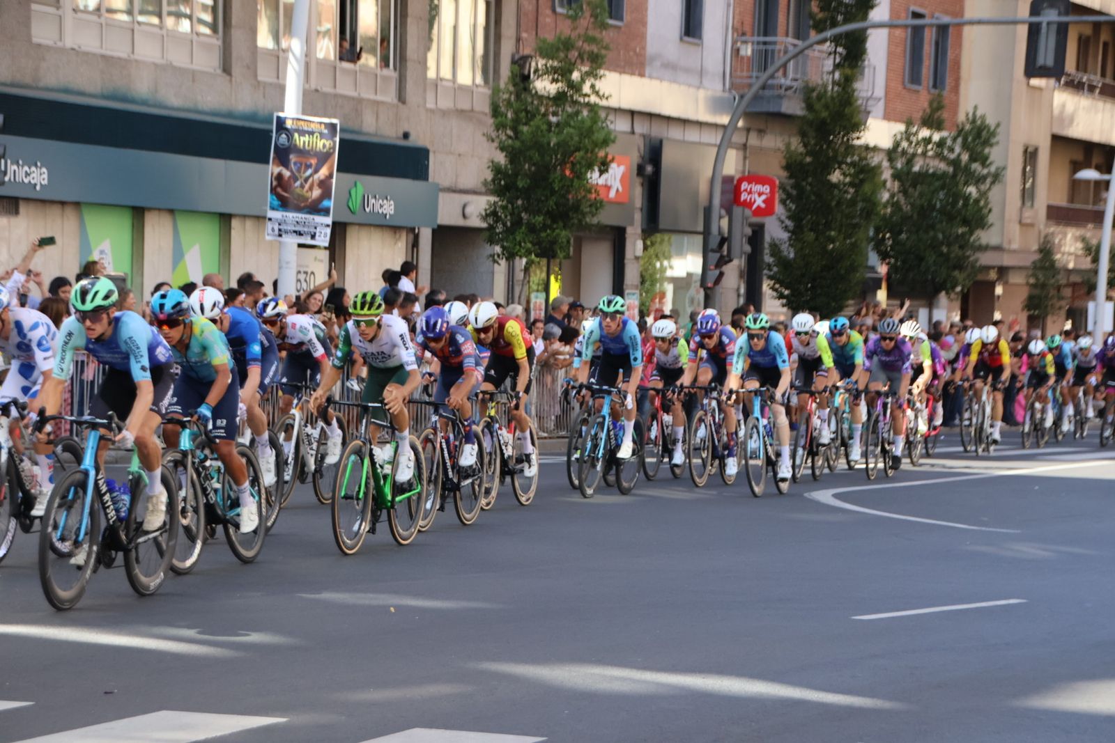 Vuelta ciclista a su paso por Salamanca